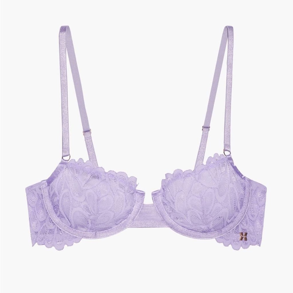 (NWT) Savage X Fenty Unlined Lace Balconette Bra